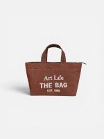 Art Life Signature Canvas Bag - Espresso