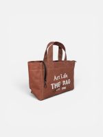 Art Life Signature Canvas Bag - Espresso - Görsel 5