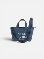 Art Life Signature Canvas Bag - Deep Navy - Görsel 7