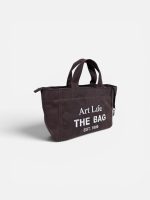 Art Life Signature Canvas Bag - Terracotta - Görsel 8