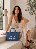 Art Life Signature Canvas Bag - Deep Navy - Görsel 2