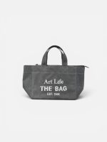 Art Life Signature Canvas Bag - Graphite - Görsel 7