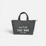 Art Life Signature Canvas Bag - Graphite