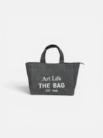 Art Life Signature Canvas Bag - Graphite